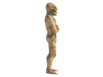 mummy Low-poly 3D model