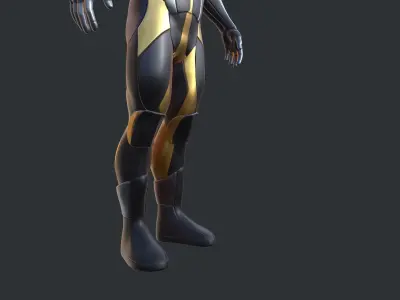sci fi suit 3D model