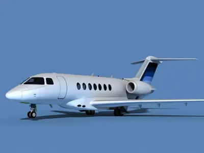 Hawker Siddley 4000 V06 3D model