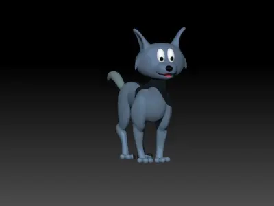 Cat 3d model 3D model purchase