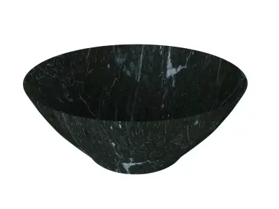 Green Marble Bowl 3D model