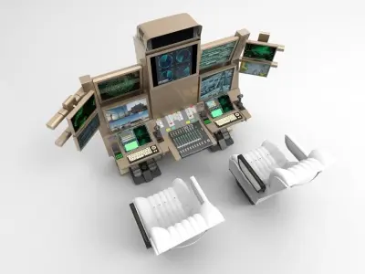 Drone Command Center 3D model by octagram14