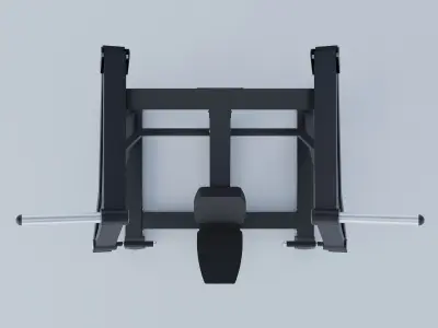 GYM EQUIPMENT SHOULDER - EQUIPAMIENTO GIMNASIO HOMBROS 3D model