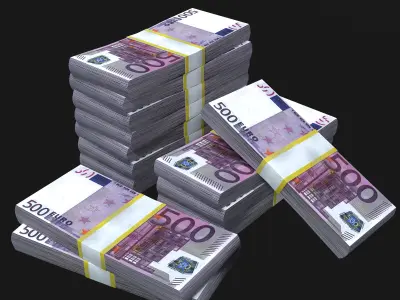 Money  Low-poly 3D model