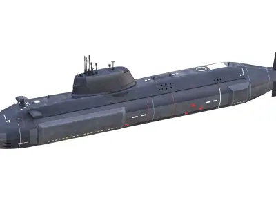 HMS Artful SSNs Submarine 3D model