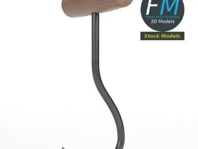 Meat hook 3D model