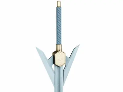 Sword 16 Low-poly 3D model