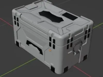 Army Footlocker  3D model
