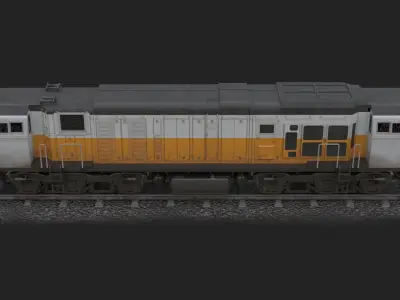 Diesel-Electric Locomotives 3D model