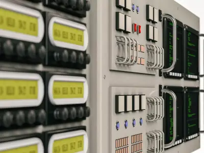 Control Panel Bundle 3D model