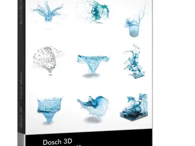 Dosch 3D - Liquid Effects 3D model