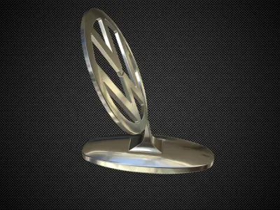 Volkswagen Logo 3D model V3