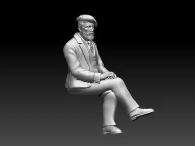 PASSENGER 3D print model 4