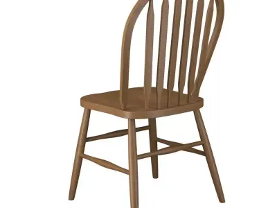 Round Dining Table 3D model buy