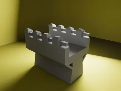 Low Poly Set 01 Low-poly 3D model
