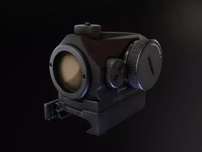 Aimpoint Micro T1 Low-poly 3D model