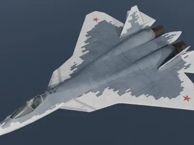 SU57-Felon Free 3D model