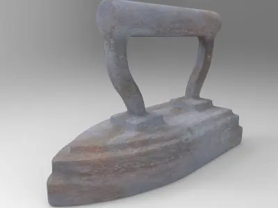 Vintage Iron 3D model purchase