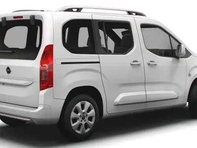 Opel E Combo Life 2022 3D model