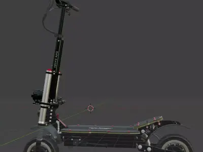 Electric scooter Halo Knight T107 Pro 3D model