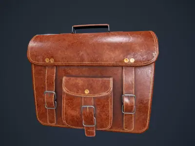 Briefcase Classroom Office HDRP Low-poly 3D model