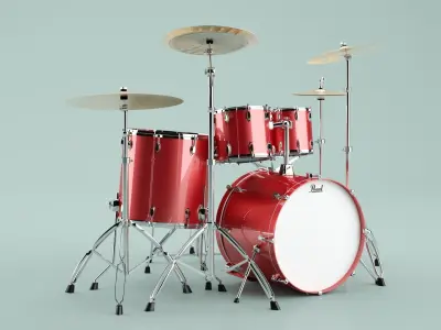 Drums 3D model