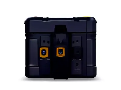 SciFi Storage Container Game Asset Low-poly 3D model buy