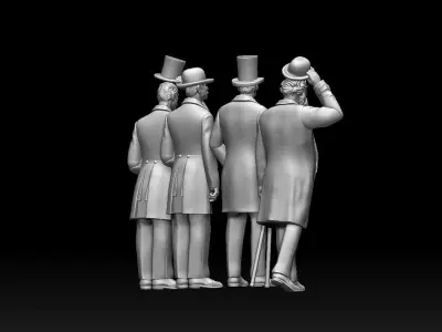 gentlemans 3D print model