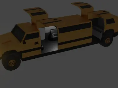 Car Jeep  Free 3D model