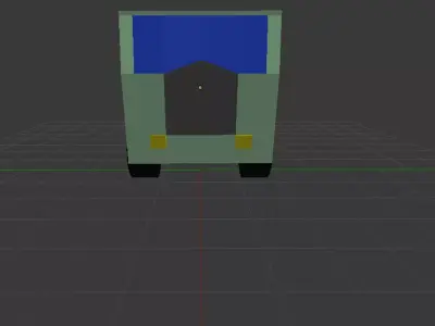 2018 Kenworth Cabover 3D model