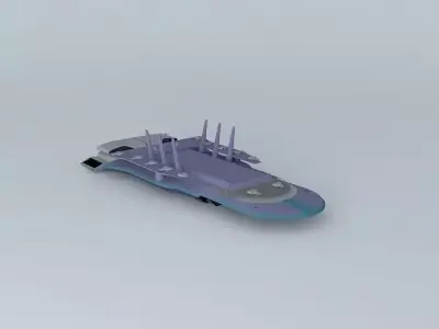 XSF Innocent Frigate infinity class Free 3D model