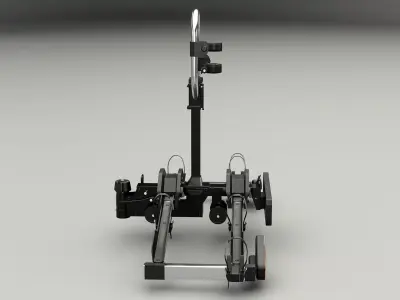 Bicycle Towbar Carrier 3D model