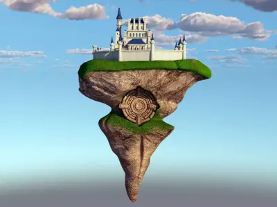 Castle 3D model 11