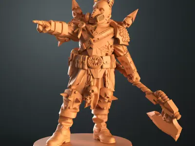 Traitor veteran Sergeant 2 3D print model