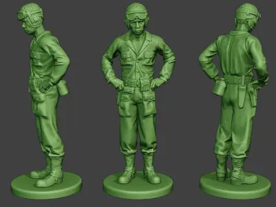 American Tank Crew ww2 ATC1 Pack1