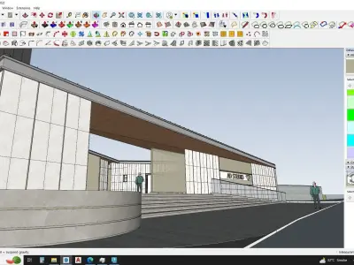A Virtual Voyage in Contemporary Art - Museum 3D Model 3D model