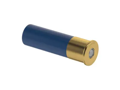 Bullet 20 GAUGE Low-poly 3D model