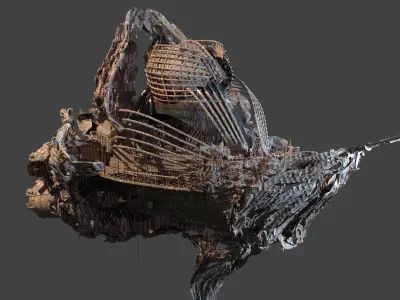 Sword Ocean Grand Airship 2  3D model