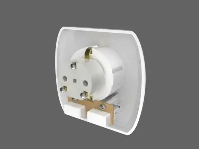USB Wall Plug 3D model