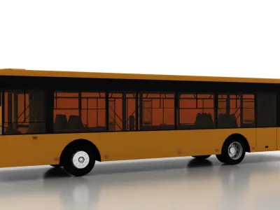 Bus Bogdan A70112 3D model