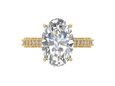 Wedding Ring  3D print model 310