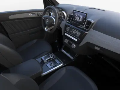 Interior Mercedes gle 250 (LOW detail) 3D model