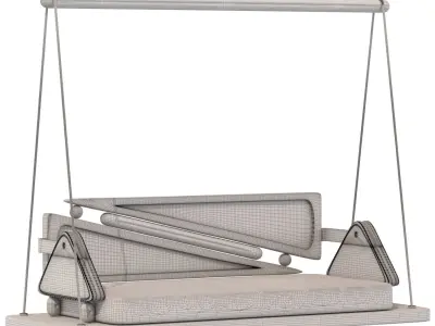 Reversible Swing Chair 3D model