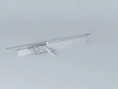 BKW NPP Mühleberg hydroelectric power plant Free 3D model