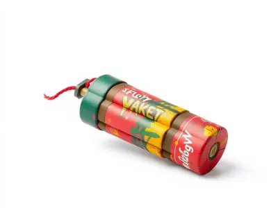 Vibrant Dynamite Prop model pack Low-poly 3D model