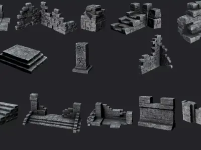 Old ruin Collection 