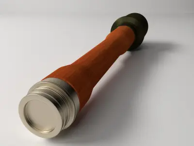 Model 24 Stielhandgranate 3D model