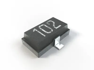 electronic components 3D Model Pack