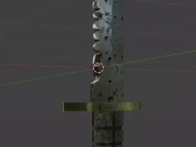 Bayonett Knife 3D model