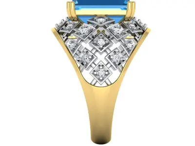 Antique and Antique Rings 3D print model